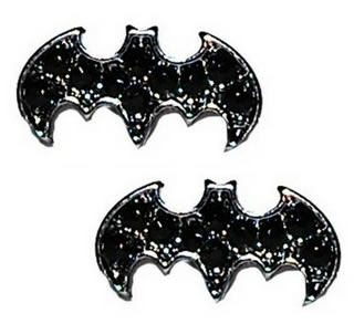 Batman Stud Rhinestones Earrings Home Watches Batman Stud Earrings Earrings1 Jpg