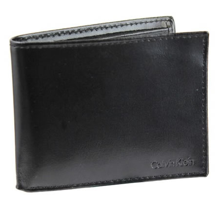 Calvin Klein Leather Passcase Wallet In 