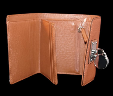 michael kors hamilton wallet purple
