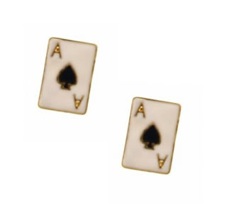 Ace of Spade Earrings