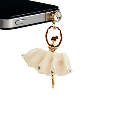 Anti-Dust Plug for Phone Ballerina