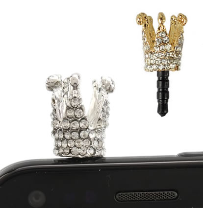 Anti-Dust Plug for Phone Crown