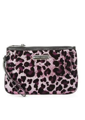 BETSEY JOHNSON Cheetah-Licious Wristlet