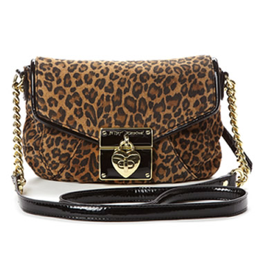 BETSEY JOHNSON Cheetah Babe Crossbody 