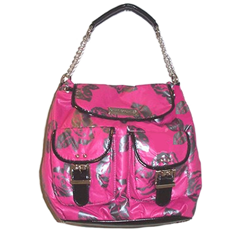 Betsey Johnson Cargo Backpack Fiesta Rose Pink