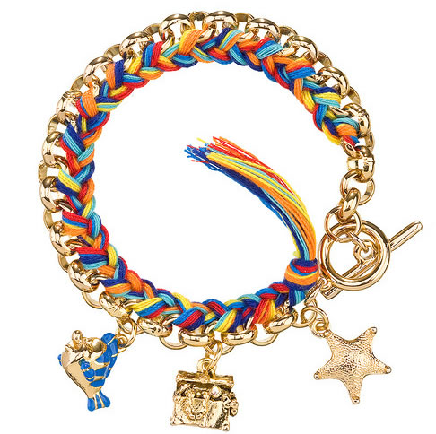 Disney Couture The Little Mermaid Toggle Charm Bracelet