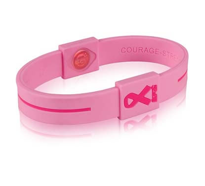 EFX Silicone Sport Wristband  Breast Cancer Awareness