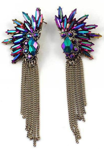 Dazzling Tassel Earrings