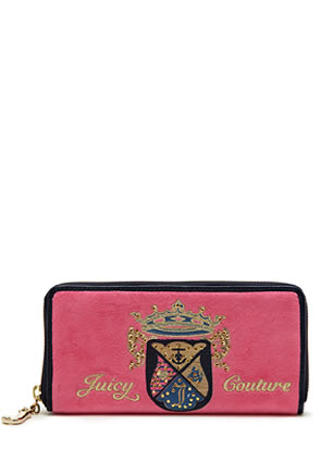 JUICY COUTURE Juicy by the Sea Zip Wallet 