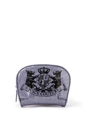 Juicy Couture Glitter Round Cosmetic Case