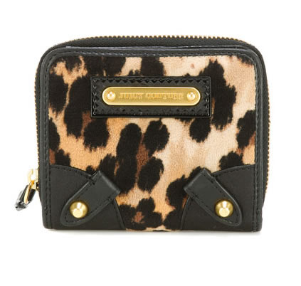 Juicy Couture Leopard Velour Wallet