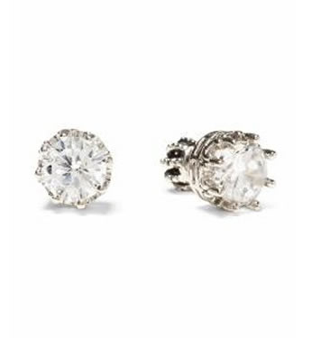 Juicy Couture Princess Cubic Zirconia Stud Earrings