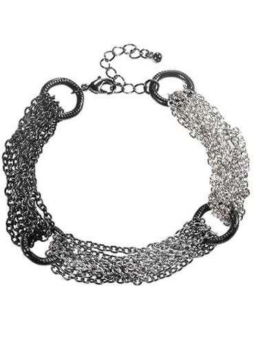 Keep it Classic: Tri-Tone Chain Bracelet