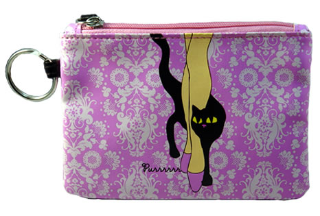 Key Purse Black Cat