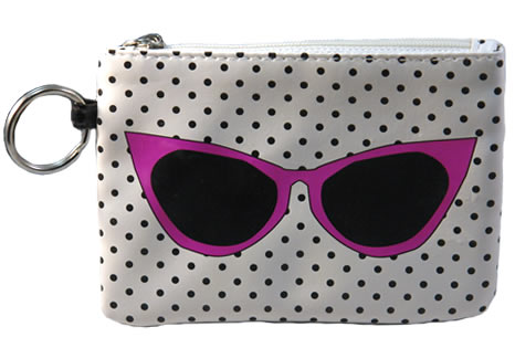 Key Purse Pink Sunglasses