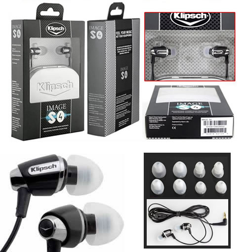 Klipsch IMAGE S4 In-Ear Headphones