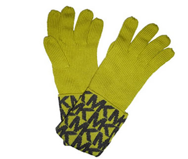 MICHAEL Michael Kors Lemon 'MK' Gloves