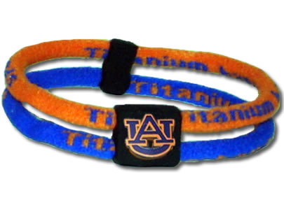 NCAA Titanium Band - Auburn Tigers 