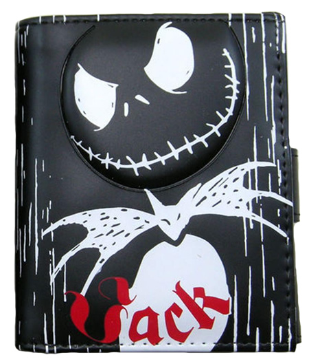 Jack Nightmare before Christmas Tri-fold Wallet 