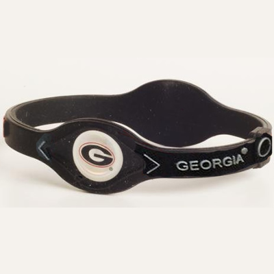 Georgia Bulldog Power Force Energy Bracelet (Black/White)