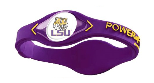 LSU Tigers Power Force Energy Bracelet (Purple)