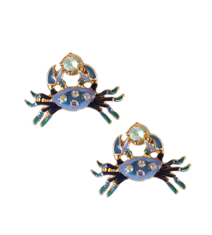 Sea Crab Stud Earrings