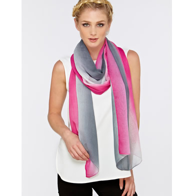 LAUNDRY BY SHELLI SEGAL Tie Die Scarf