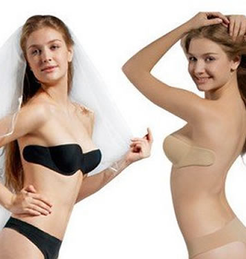 Strapless Invisible Cloth Push Up Adhesive FreeBra