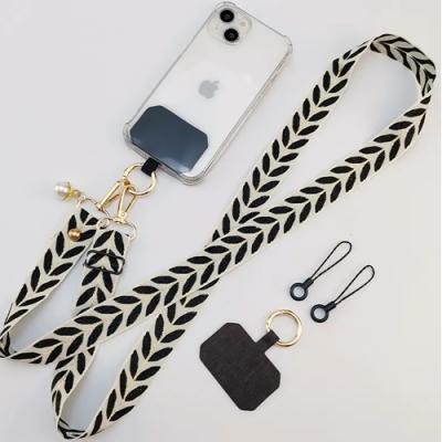 Clip Go Universal Phone Crossbody Lanyard Strap in Black