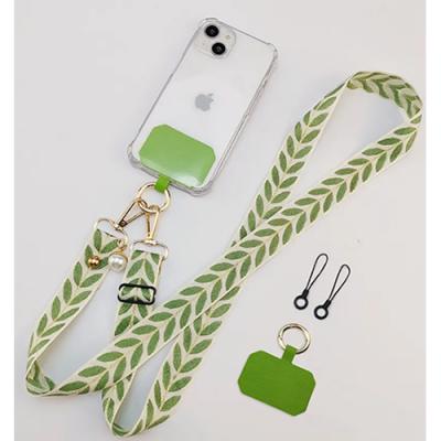 Clip & Go Universal Phone Crossbody Strap in Green