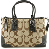 Coach_Hampton_Khaki_Black_Signature_Satchel0.jpg