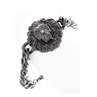 Lion-Head-Gun-Metal-Bracelet0.jpg