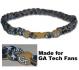 3 Rope Tornado Titanium Necklace (Georgia Tech)