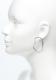 ADAM MARC Sterling Silver Liquid Hoop Earrings 1