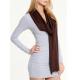 American Apparel Scarf in Brown