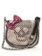 BETSEYVILLE by BETSEY JOHNSON Glamour Skull Crossbody in Pewter