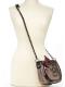 BETSEYVILLE by BETSEY JOHNSON Glamour Skull Crossbody in Pewter 2