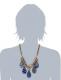 BETSEY JOHNSON In the Navy Lucite Drop Frontal Statement Necklace 2