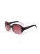 BETSEY JOHNSON Oval with Crystal Animal Fade Sunglasses