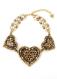 BETSEY JOHNSON Polka Dot Triple Necklace