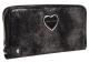 BETSEY JOHNSON Tie Me Zip-Around Wallet in Pewter