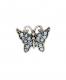 Betsey Johnson Blue Butterfly Studs Earrings 1