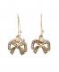 Betsey Johnson Bow Drop Earrings