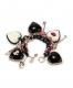 Betsey Johnson Heart & Key Bracelet 1