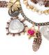 Betsey Johnson Lady Luck Charm Multi Row Necklace 2