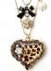 BETSEY JOHNSON Duo Heart Necklace 1