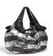 Betsey Johnson Stripe Me Out Black Hobo 1