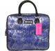 BETSEY JOHNSON Metallic Python Laptop Case