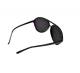 Black Pinhole Aviator Eye Glasses 1