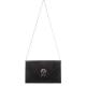 Black Skull Envelope Clutch Purse 1